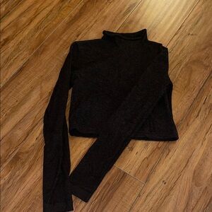 Black Long Sleeve Women's Top